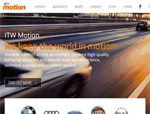 Tablet Screenshot of itwmotion.com